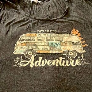 Super cute soft tee. Like new Maurice’s. Worn maybe 2x. Lots of life left